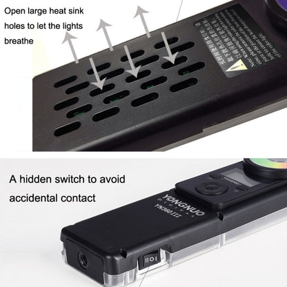 YONGNUO YN360III RGB Colorful Stick Light Hand Holds LED Photography Fili Lights, Spec: Standard by YONGNUO