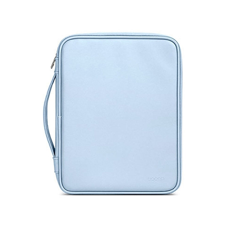 Baona BN-Q015 Leather Waterproof Shock Absorbing Handheld Tablet Bag, Size: 12.9 inches(Blue) by Baona