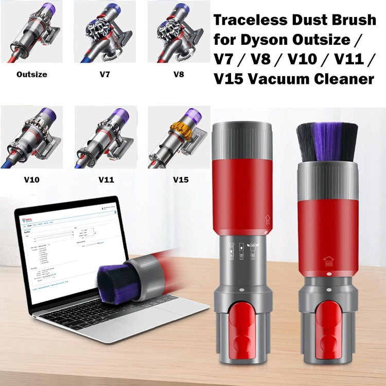 For Dyson Vacuum Cleaner V7 V8 V10 V11 V15 Non-marking Soft Bristle Dusting Brush by bashfashion