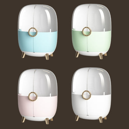 Cosmetic Desktop Dustproof Storage Box Skin Care Product Rack(White) by bashfashion