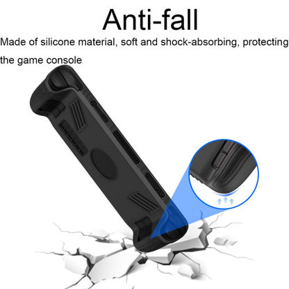 For Steam Deck V3 Non-slip Silicone Protective Case for Pocket Consoles(Black) by bashfashion