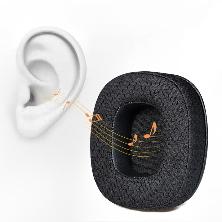 1pair Headphone Breathable Sponge Cover for Xiberia S21/T20, Color: Net Black by bashfashion