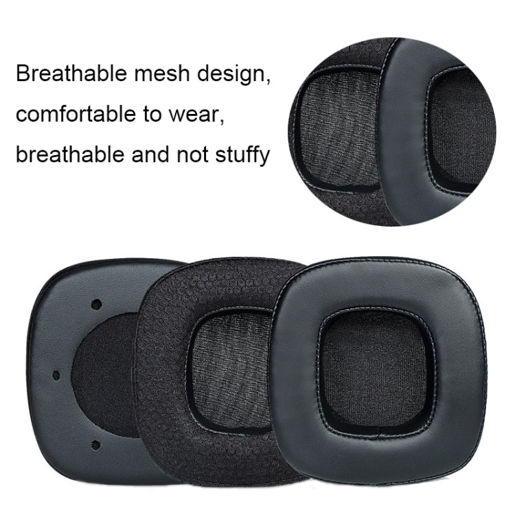 1pair Headphone Breathable Sponge Cover for Xiberia S21/T20, Color: Net Gray by bashfashion