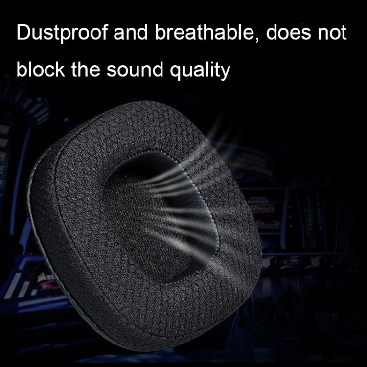1pair Headphone Breathable Sponge Cover for Xiberia S21/T20, Color: Net Gray by bashfashion
