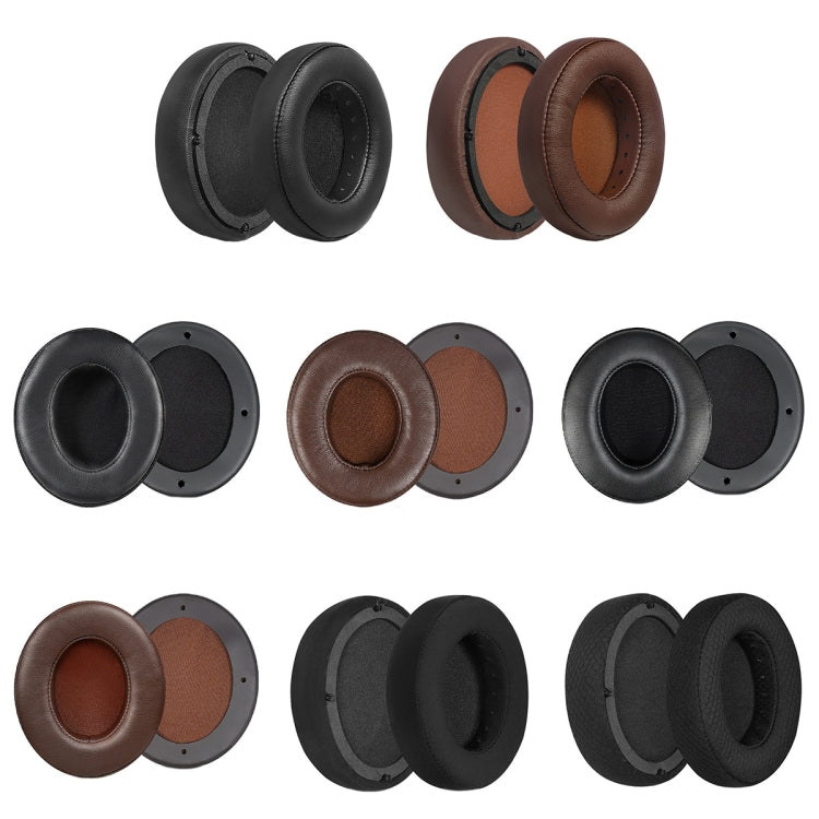 For Edifier W855BT 2pcs Headset Soft and Breathable Sponge Cover, Color: Brown by bashfashion