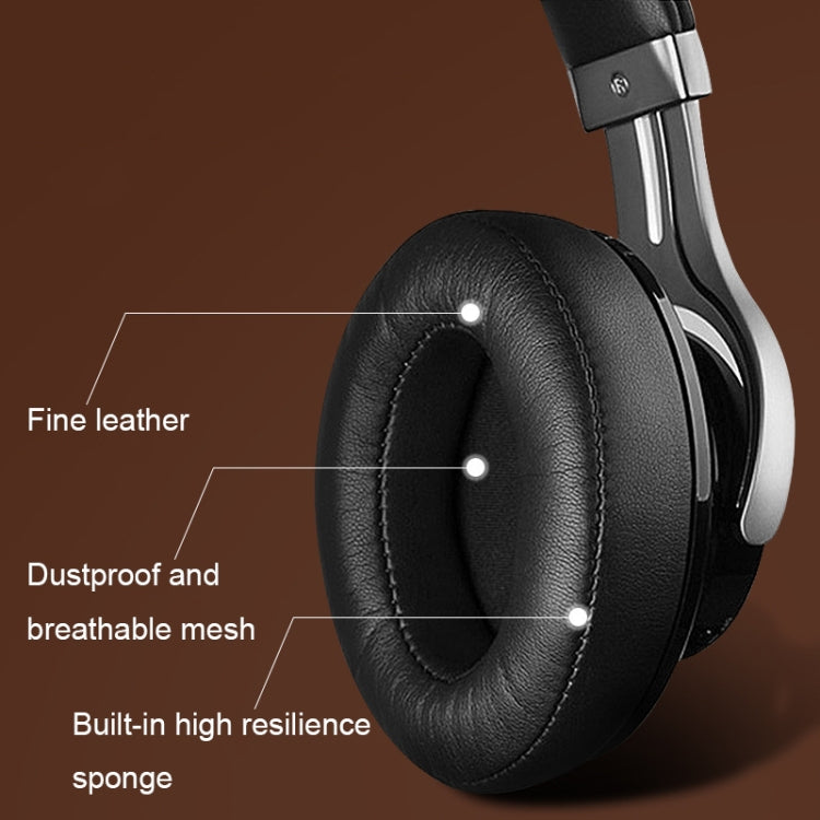 For Edifier W855BT 2pcs Headset Soft and Breathable Sponge Cover, Color: Brown by bashfashion
