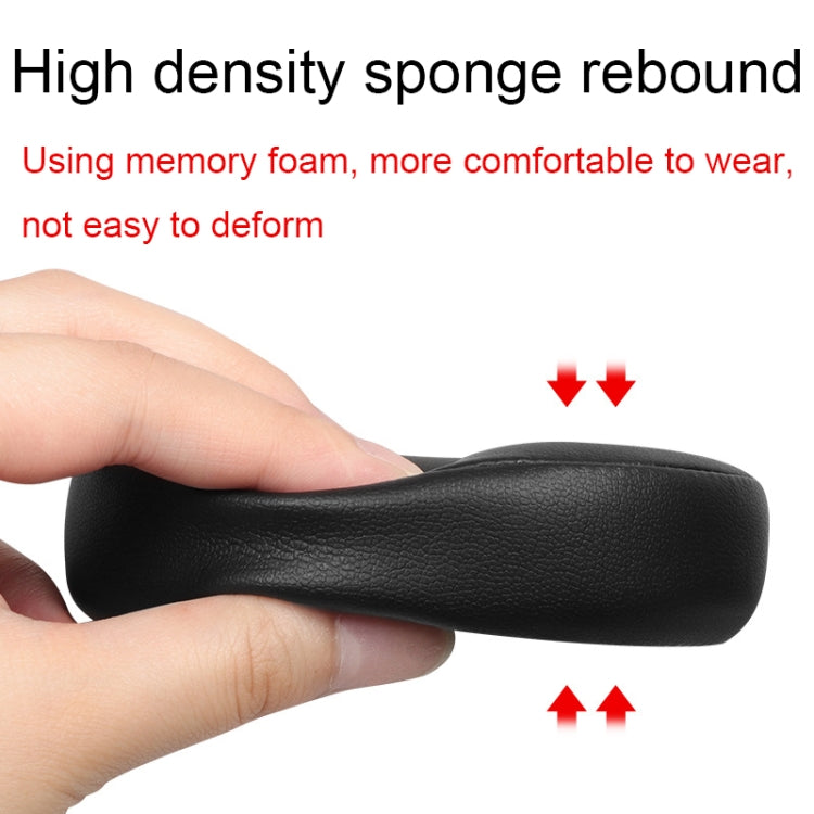 1 Pair For Edifier G5BT Leather Headset Breathable Sponge Cover(Grey) by bashfashion