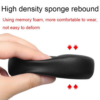 1 Pair For Edifier G5BT Leather Headset Breathable Sponge Cover(Grey) by bashfashion