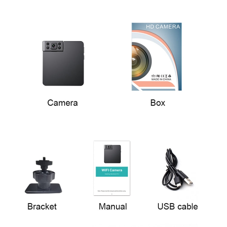 WK11 Smart WiFi Children Monitor 1080P HD Sports Photography Network Camera by bashfashion