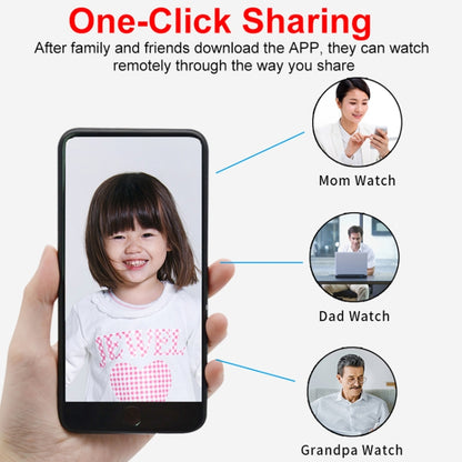 WK11 Smart WiFi Children Monitor 1080P HD Sports Photography Network Camera by bashfashion