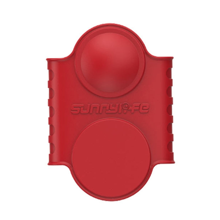 For Insta360 One X2 Sunnylife ST-Q9420 Silicone Protective Case Red Lens Screen Case by Sunnylife