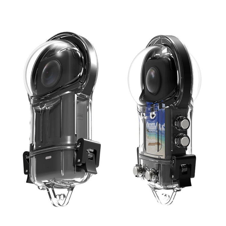 For Insta360 X3 Camera Waterproof Case Sealed Diving Shell (Neutral Without Logo) by bashfashion