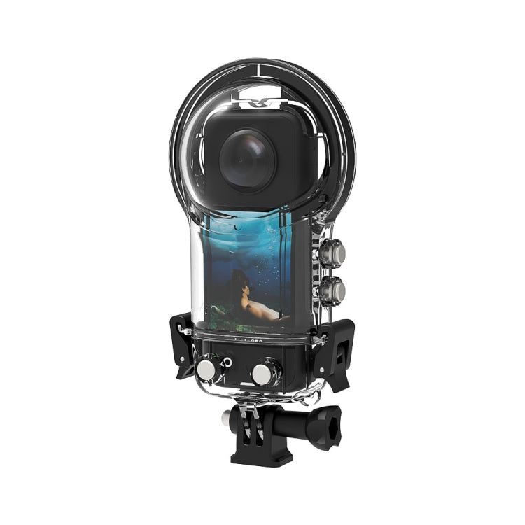 For Insta360 X3 Camera Waterproof Case Sealed Diving Shell (Neutral Without Logo) by bashfashion