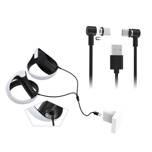 For PS5 VR2/Switch/PS5 Game Controller DOBE Magnetic Type-C/USB-C Charging Cable by DOBE