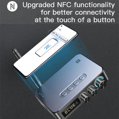 M9 Pro 5.1 Bluetooth Receiver Launcher FM Radio 4 In 1 NFC Audio Adapter by bashfashion