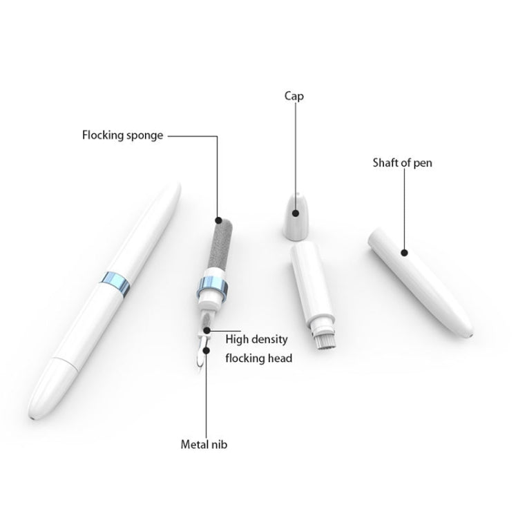 MR-1 Earphone Cleaning Pen Earbuds Clean Brush Computer Keyboard Cleaning Tool by bashfashion