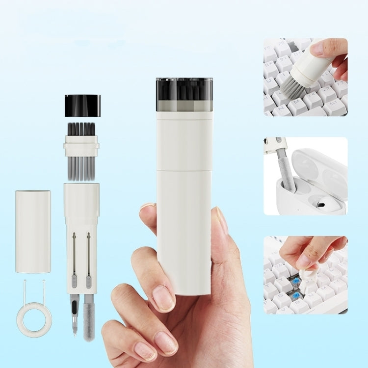 SYT-05 6-in-1 Bluetooth Earphone Clean Pen Brush Computer Keyboard Cleaning Tool by bashfashion