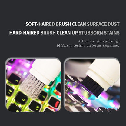 SYT-05 6-in-1 Bluetooth Earphone Clean Pen Brush Computer Keyboard Cleaning Tool by bashfashion