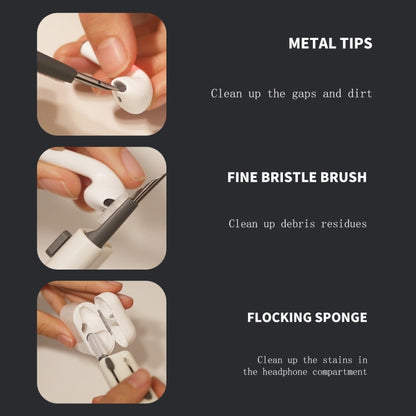 SYT-05 6-in-1 Bluetooth Earphone Clean Pen Brush Computer Keyboard Cleaning Tool by bashfashion