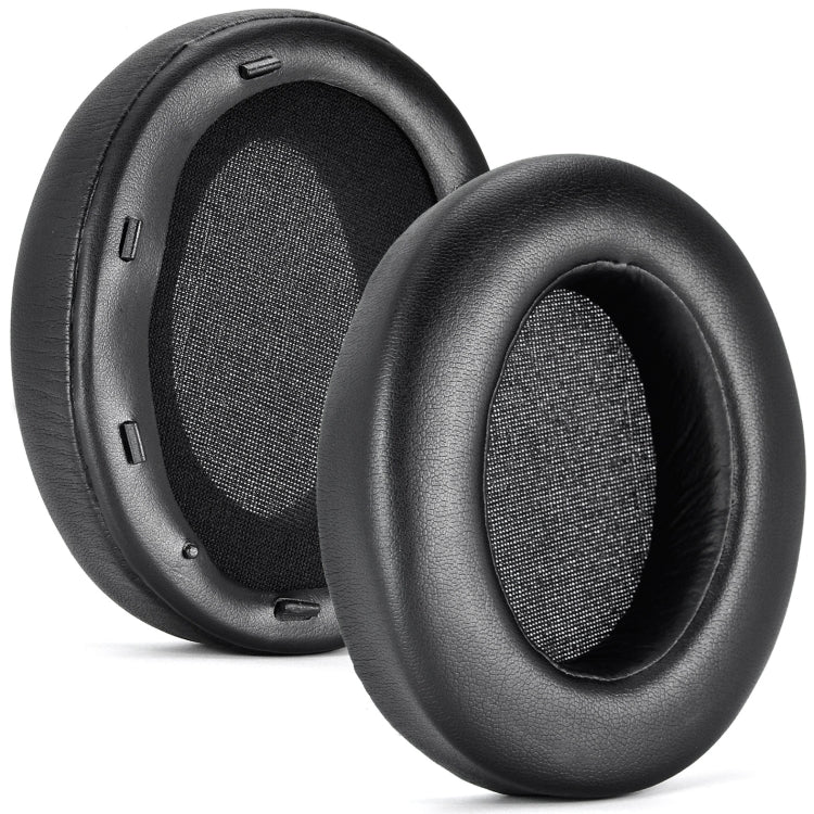 For Sony WH-XB910N XB910N 2pcs Headset Earmuffs Sponge Cover(Black) by bashfashion