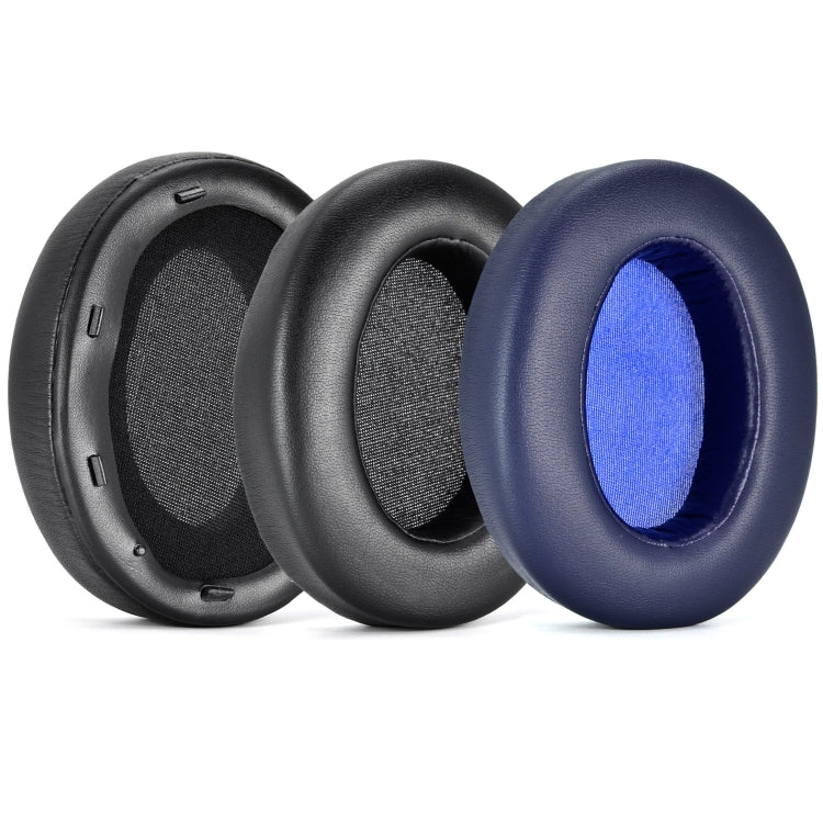 For Sony WH-XB910N XB910N 2pcs Headset Earmuffs Sponge Cover(Black) by bashfashion