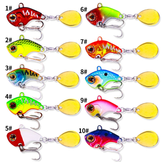 HENGJIA VIB035 Small Whirlwind Sequins Fake Bait Sinking Water VIB Lure, Size: 13g(1) by HENGJIA