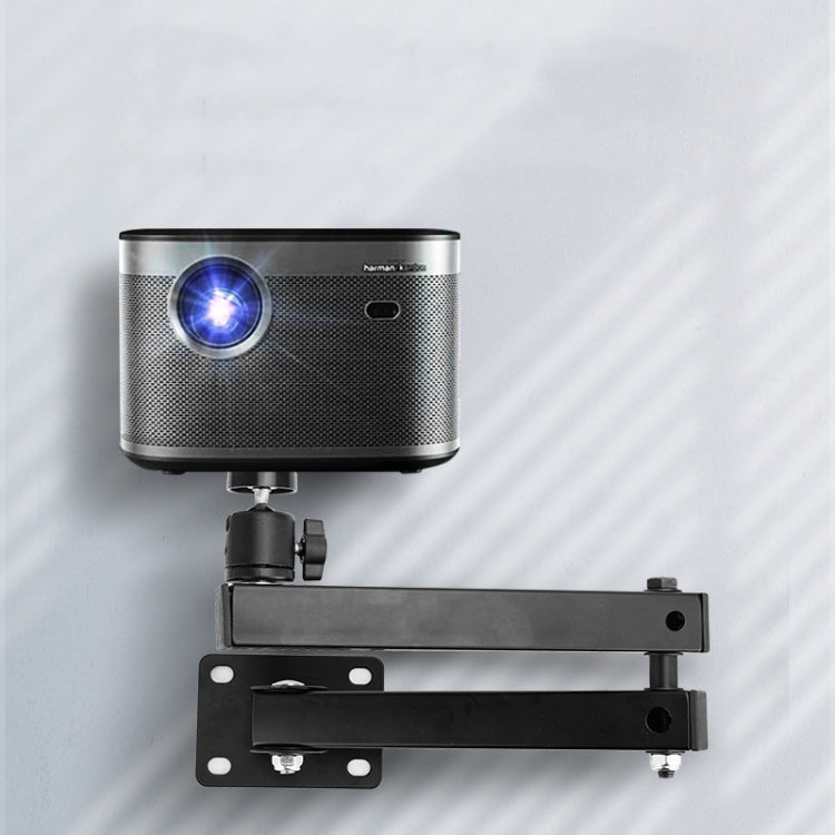 Wall-mounted Projector Bracket Foldable Telescopic Arm Wall Stand by bashfashion
