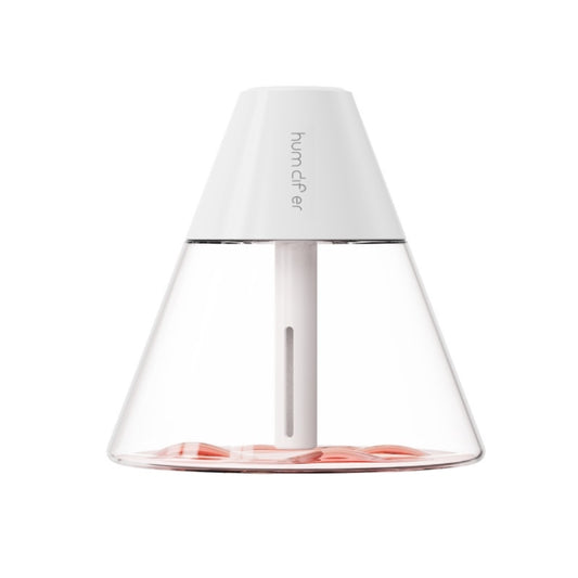 Household Desktop Mini Volcano Humidifier Air Purifier(White) by bashfashion