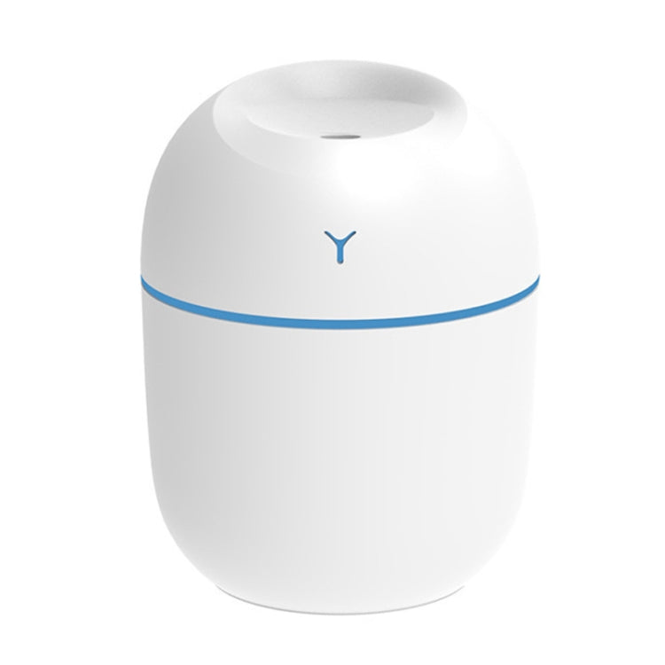 USB Mini Desktop Colorful Night Light Car Humidifier, Spec: 220ml (Y2-White) by bashfashion