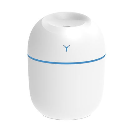USB Mini Desktop Colorful Night Light Car Humidifier, Spec: 220ml (Y2-White) by bashfashion