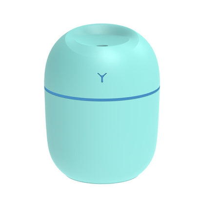 USB Mini Desktop Colorful Night Light Car Humidifier, Spec: 220ml (Y2-Blue) by bashfashion