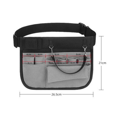 Nurse Bag Multi-Tool Storage Waist Bag(Grey) by bashfashion