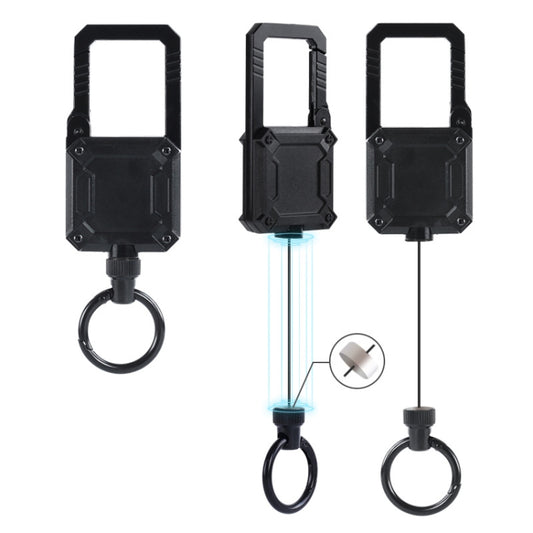 Telescopic Easy-to-pull Keychain Multifunctional Backpack Magnetic Lanyard(6892) by bashfashion