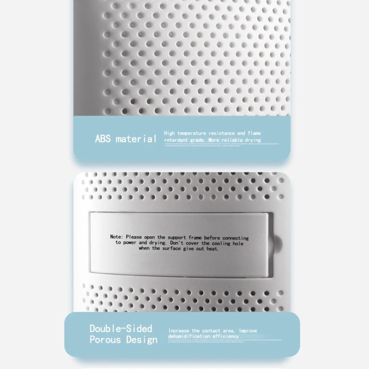 20W Mini Dehumidifier For Home Bathroom Air Dryer Moisture Absorber EU Plug by bashfashion