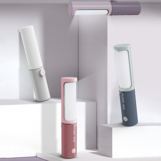 GIVELONG Handheld Mini Magnetic Lamp LED Intelligent Infinity Button Type Desk Lamp(Purple) by GIVELONG