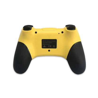 For Switch/ Switch OLED/Switch Lite Bluetooth Handle 6-axis Wireless Gamepad(Yellow) by bashfashion