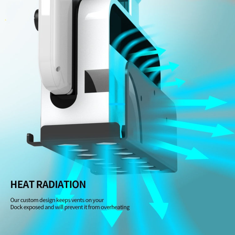 For Switch OLED Game Console JYS Wall Hanging Holder Bracket(White) by JYS