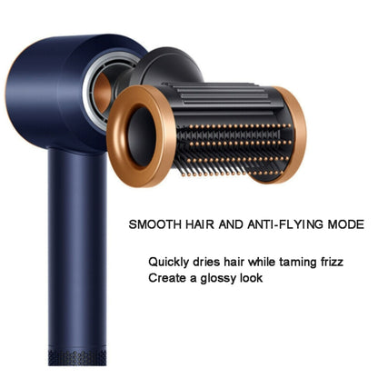For Dyson Hair Dryer Nozzle Smooth Flyaway Attachment(Copper Nickel Color) by bashfashion
