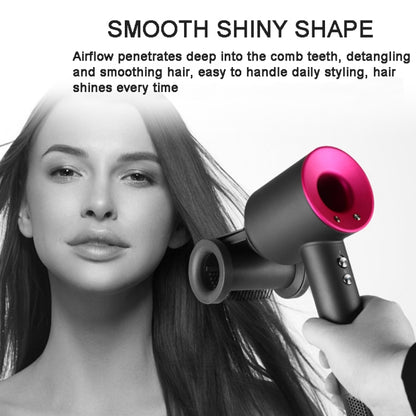 For Dyson Hair Dryer Nozzle Smooth Flyaway Attachment(Gray) by bashfashion