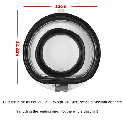 For Dyson V10 V11 Dust Bin Base Lid Vacuum Cleaner Replacement Accessories by bashfashion