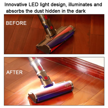 For Dyson V7 V8 V10 V11 V15 Vacuum Cleaner Suction Head Adapter with LED Light by bashfashion