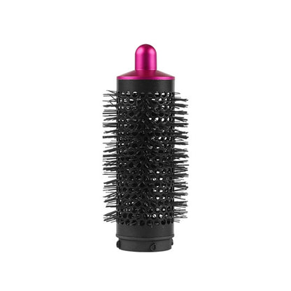 For Dyson Airwrap Cylinder Comb Hair Dryer Curling Attachment(Black Red) by bashfashion