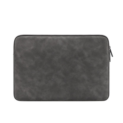 ND12 Lambskin Laptop Lightweight Waterproof Sleeve Bag, Size: 13.3 inches(Deep Gray) by bashfashion