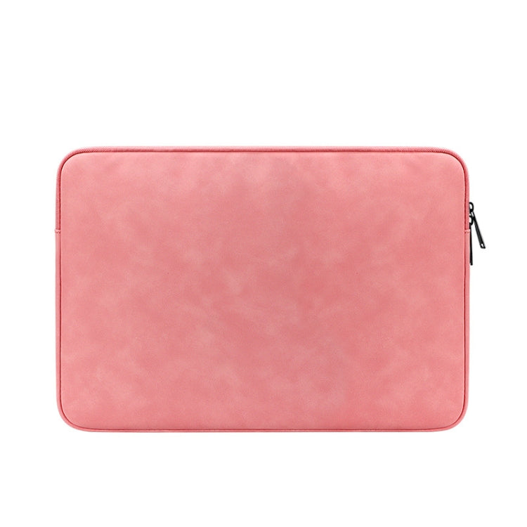 ND12 Lambskin Laptop Lightweight Waterproof Sleeve Bag, Size: 13.3 inches(Pink) by bashfashion