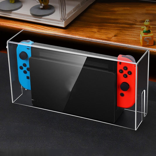 035 for Nintendo Switch/Oled Game Console Display Dustproof Cover, Spec: Transparent by bashfashion
