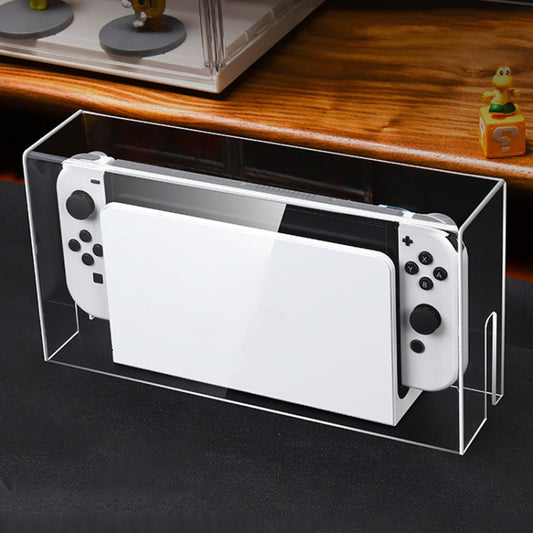 035 for Nintendo Switch/Oled Game Console Display Dustproof Cover, Spec: White Label by bashfashion