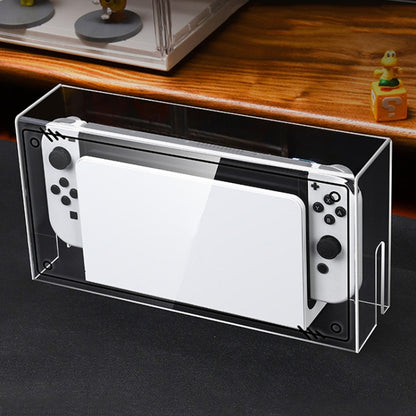 035 for Nintendo Switch/Oled Game Console Display Dustproof Cover, Spec: Black Label by bashfashion