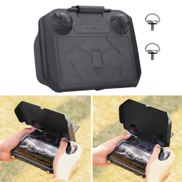 Sunnylife YK558 With Screen Remote Control Shielding Protection Cover For DJI Mini 3 / 3 Pro / Mavic 3 / RC Pro(Black) by Sunnylife