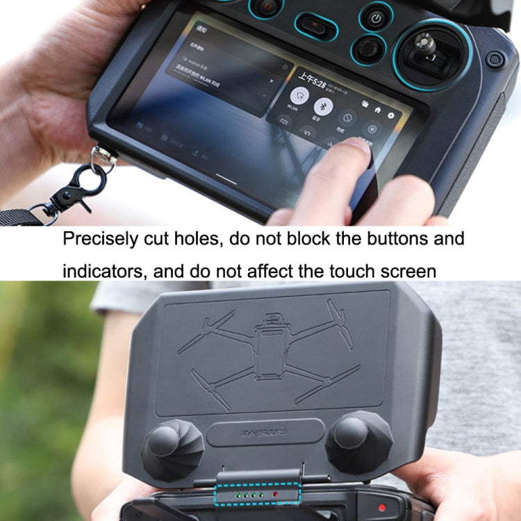 Sunnylife YK558 With Screen Remote Control Shielding Protection Cover For DJI Mini 3 / 3 Pro / Mavic 3 / RC Pro(Black) by Sunnylife