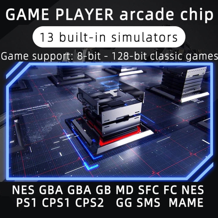 Mecha Edition 8G Pocket Game Machine Support Doubles Matching Pocket Console by bashfashion